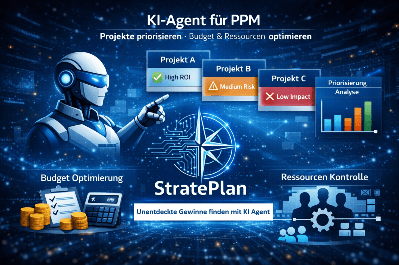 AI agent for PPM: prioritizes projects, optimizes budget & resources