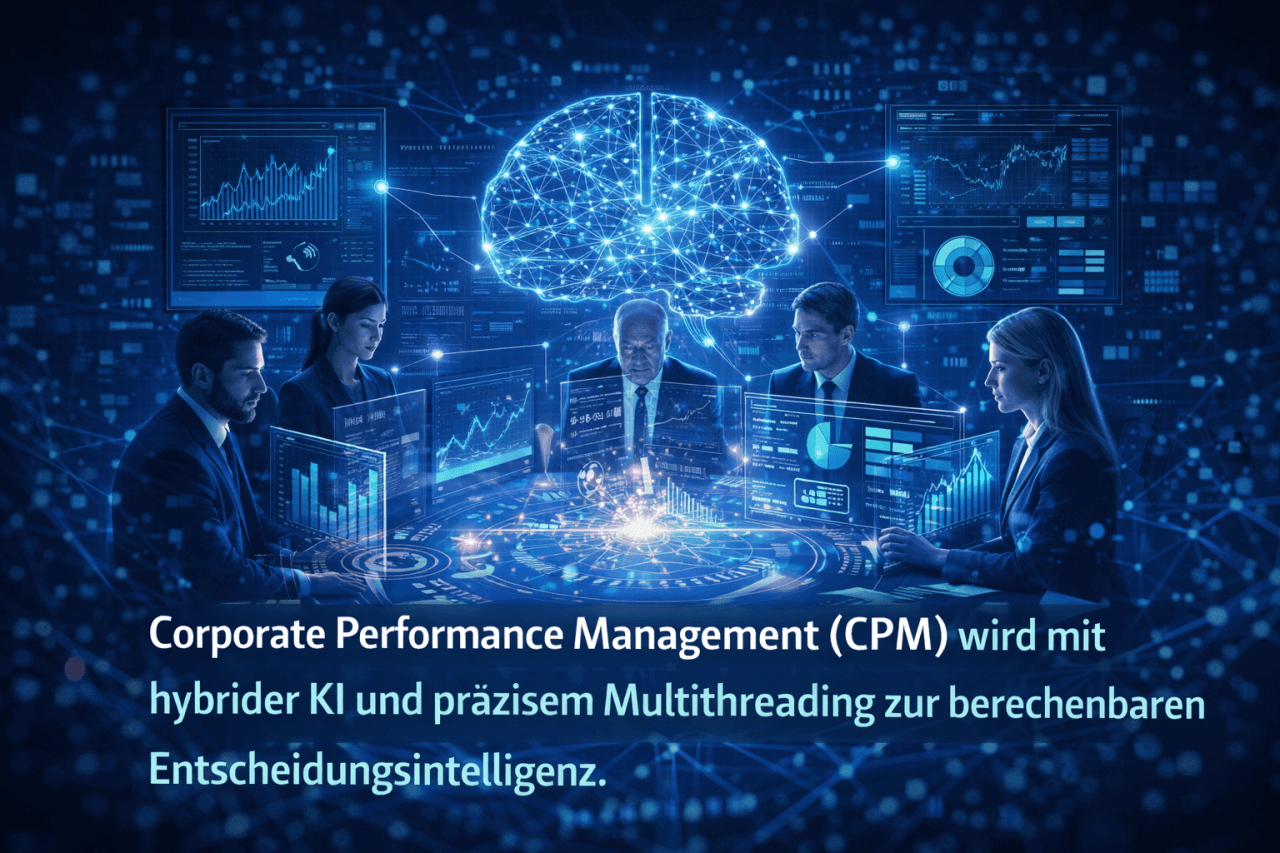 Corporate Performance Management (CPM) supported with hybrid AI and ...